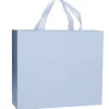 NANU-NANA Geschenkverpackung*Geschenktüte Uni/matt, Hellblau, 36 X 31 Cm