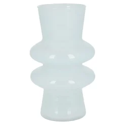 NANU-NANA Vasen & Kunstblumen|Frühlingsdeko*Glas-Vase Ringe, Doppel-Ring/mint, 20 Cm