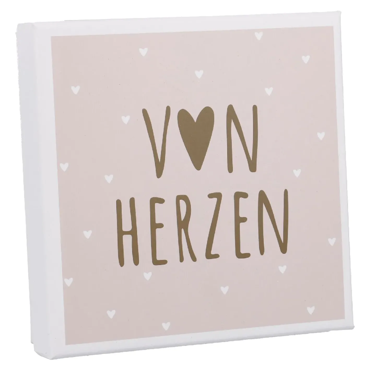 NANU-NANA Organisation*Gutscheinbox Von Herzen/rosa, 11 X 11 Cm