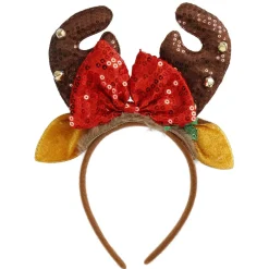 NANU-NANA Weihnachtsoutfit*Haarreifen Weihnachten 3D, Geweih