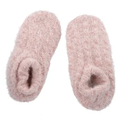 NANU-NANA Fashion*Hausschuhe Antirutsch, Altrosa, Größe 35-38