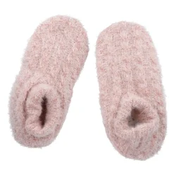 NANU-NANA Fashion*Hausschuhe Antirutsch, Altrosa, Größe 39-42