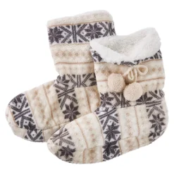 NANU-NANA Fashion*Hausschuhe Bootie, Norweger, Größe 37-39