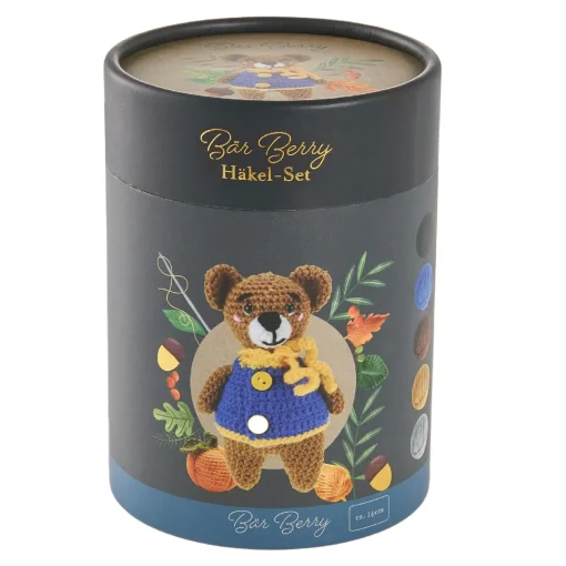 NANU-NANA Geschenkideen|Tierfreunde*Häkelset Tier, Bär