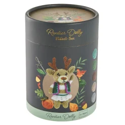 NANU-NANA Geschenkideen|Tierfreunde*Häkelset Tier, Rentier