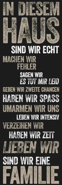 NANU-NANA Poster*Jumboposter In Diesem Haus, Nr. 26