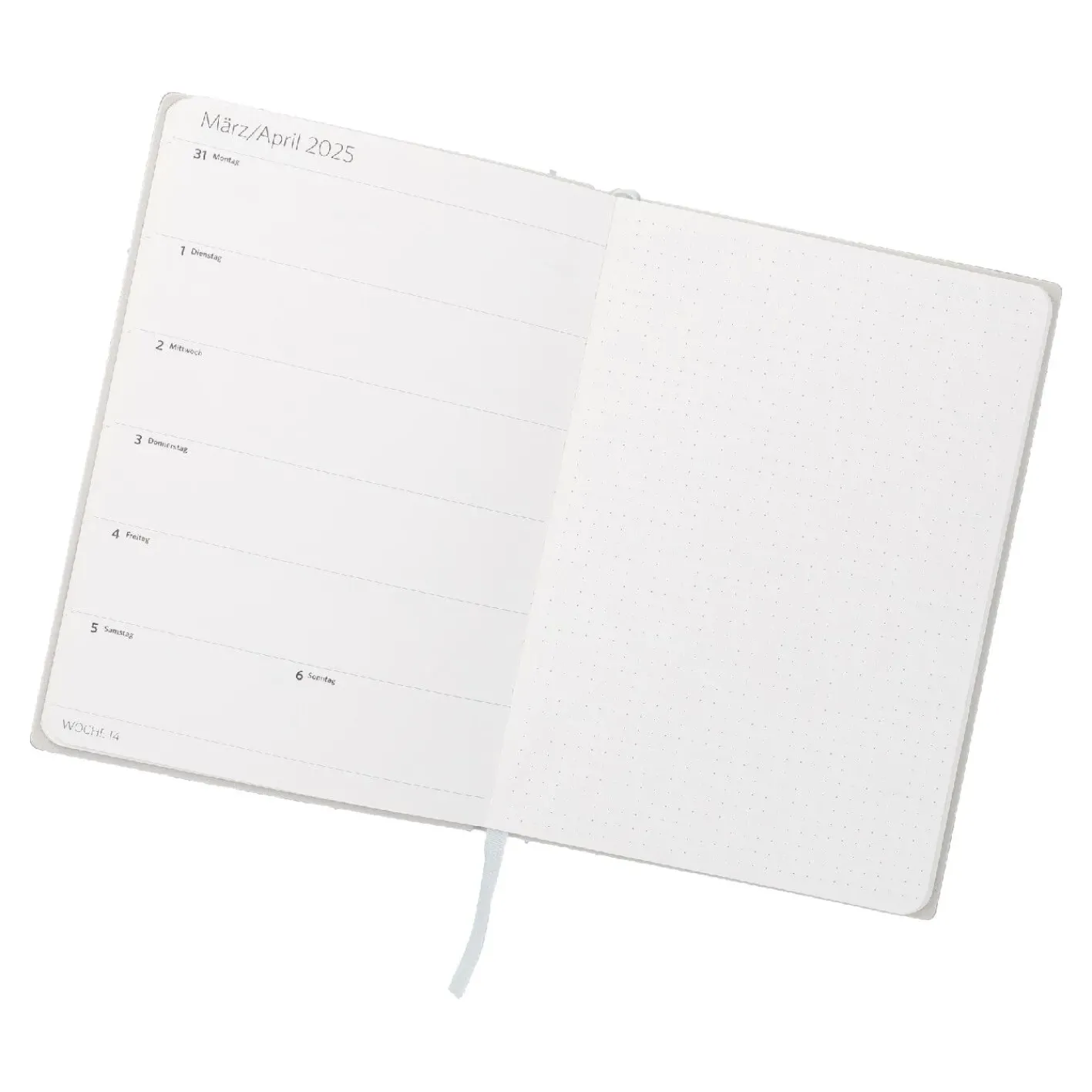NANU-NANA Kalender & Planer*Kalender Edel, A5, Mintgrün