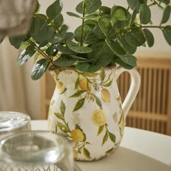 NANU-NANA Vasen & Kunstblumen*Kannenvase Zitrone, 16 Cm