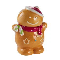 NANU-NANA Weihnachtsbäckerei*Keksdose Lebkuchenmann, 19 Cm