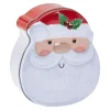 NANU-NANA Weihnachtsbäckerei|Weihnachten*Keksdose Weihnachtsfigur, Weihnachtsmann, 13 Cm