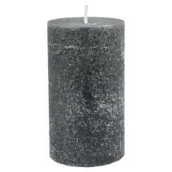 NANU-NANA Kerzen & Kerzenständer|Adventskränze & Zubehör*Kerze Rustik, Lara, Schwarz, 12 Cm