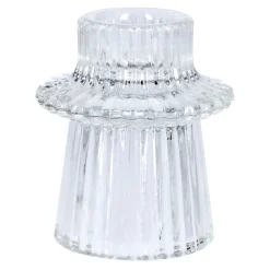 NANU-NANA Tischdeko Hochzeit|Hochzeitsdeko*Kerzenständer Stabkerze/Mini, Design/Kegel