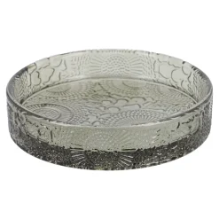 NANU-NANA Kerzen & Kerzenständer|Herbstdeko*Kerzen-Untersetzer Relief, Dunkelgrün, 9.8 Cm