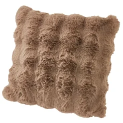 NANU-NANA Textilien*Kissen Bubble-Fell, Taupe, 45 X 45 Cm