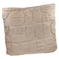 NANU-NANA Textilien*Kissen Design, Taupe, 45 X 45 Cm