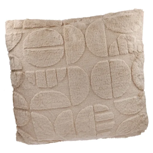 NANU-NANA Textilien*Kissen Design, Taupe, 45 X 45 Cm