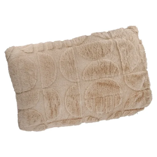 NANU-NANA Textilien*Kissen Design, Taupe, 50 X 30 Cm