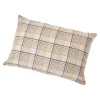 NANU-NANA Textilien*Kissen Karo, Beige/groß, 60 X 40 Cm