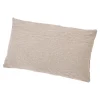 NANU-NANA Textilien*Kissen Samt, Beige, 50 X 30 Cm