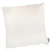 NANU-NANA Textilien*Kissen Samt-Rillen, Creme, 45 X 45 Cm