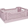 NANU-NANA Jga|Organisation*Klappbox, 27 X 17 X 11 Cm, Altrosa