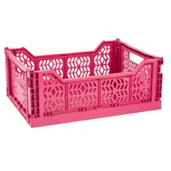 NANU-NANA Organisation*Klappbox, 40 X 30 X 15 Cm, Magenta