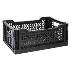 NANU-NANA Organisation*Klappbox, 34 X 24 X 13 Cm, Schwarz
