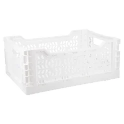 NANU-NANA Organisation*Klappbox, 34 X 24 X 13 Cm, Weiß