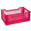 NANU-NANA Organisation*Klappbox Glitter, 27 X 17 X 11 Cm, Magenta