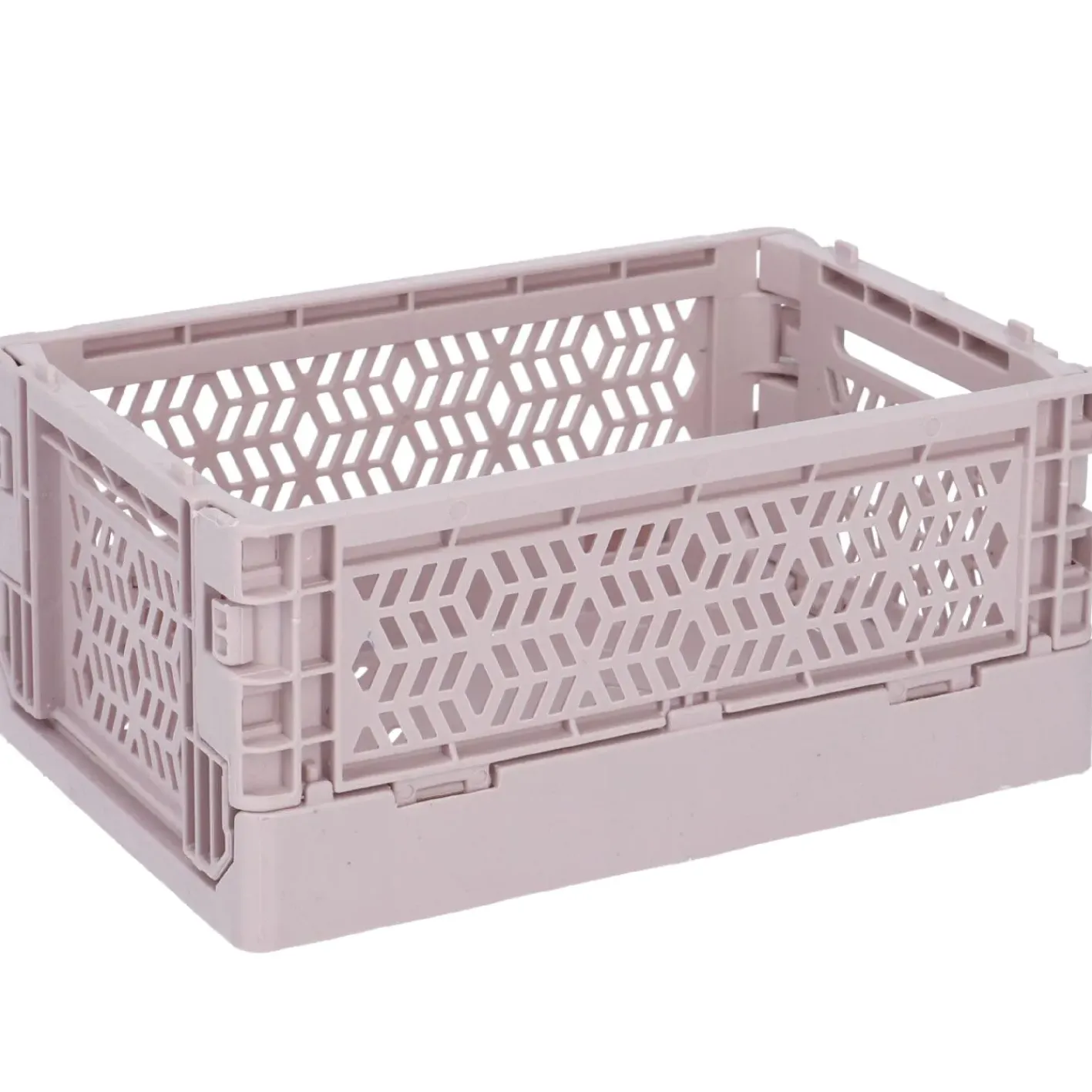 NANU-NANA Organisation*Klappbox Mini, 15 X 9.5 X 6.5 Cm, Altrosa