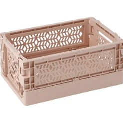 NANU-NANA Organisation*Klappbox Mini, 15 X 9.5 X 6.5 Cm, Altrosa