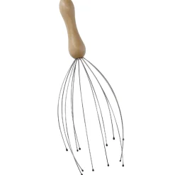 NANU-NANA Jga|Geschenkideen*Kopfmassagegerät Mit Holzgriff, 25 Cm