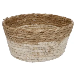 NANU-NANA Organisation*Korb Material-Mix, Natur, 22 X 11 Cm