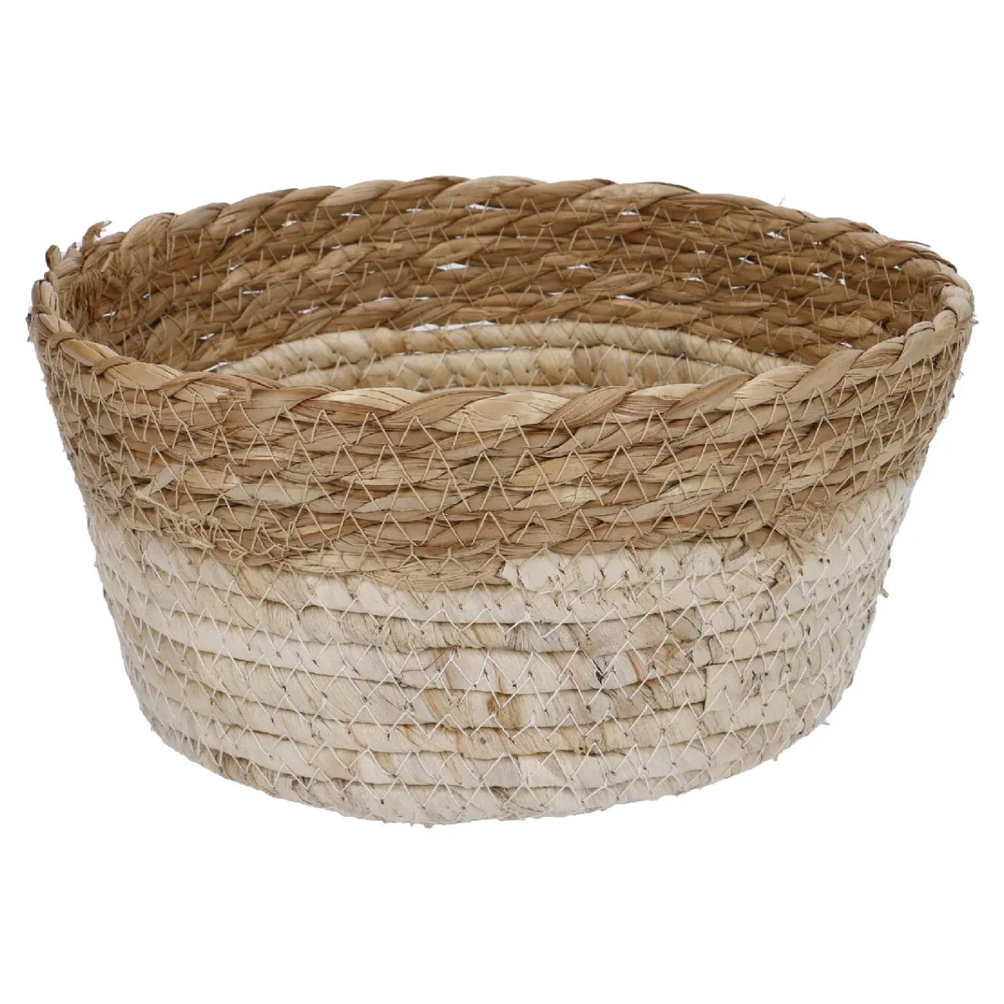NANU-NANA Organisation*Korb Material-Mix, Natur, 22 X 11 Cm