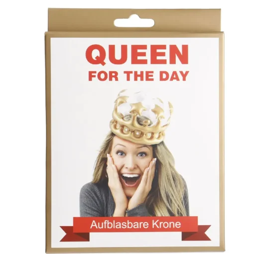 NANU-NANA Jga|Geschenkideen*Krone Queen, Aufblasbar