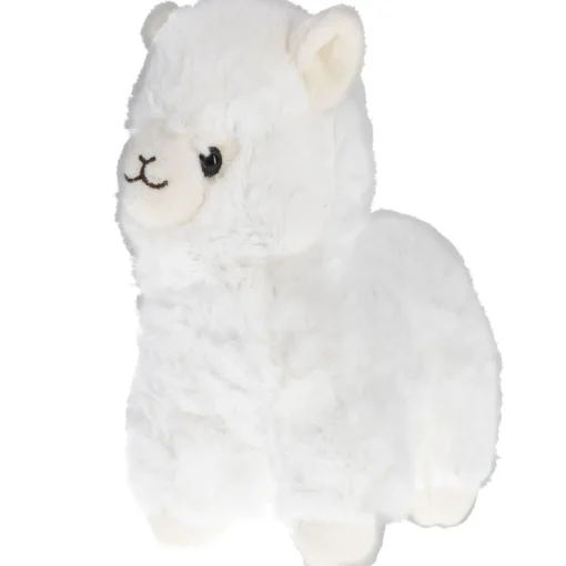 NANU-NANA Geschenkideen|Spielzeug*Kuscheltier Alpaka, Weiß, 18 Cm