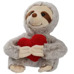 NANU-NANA Geschenkideen|Spielzeug*Kuscheltier Faultier Mit Herz, 25 Cm