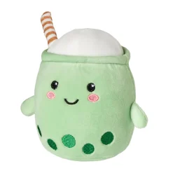 NANU-NANA Geschenkideen|Kuscheltiere*Kuscheltier Getränk, Bubble Tea, 16 Cm