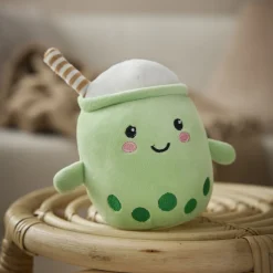 NANU-NANA Geschenkideen|Kuscheltiere*Kuscheltier Getränk, Bubble Tea, 16 Cm