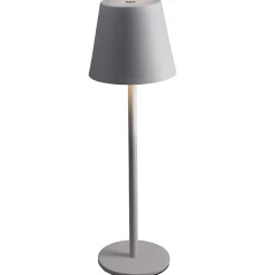 NANU-NANA Geschenkideen|Lichterwelt*LED-Tischlampe Akku, Weiß, 37 Cm