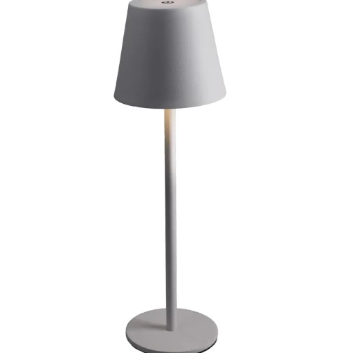 NANU-NANA Geschenkideen|Lichterwelt*LED-Tischlampe Akku, Weiß, 37 Cm