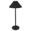 NANU-NANA Geschenkideen|Lichterwelt*LED-Tischlampe Schirm, Schwarz, 34 Cm