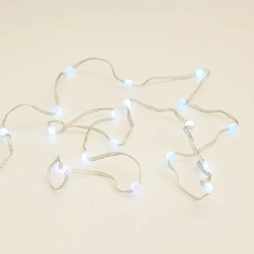 NANU-NANA Lichterwelt|Weihnachtsbeleuchtung*Lichterkette Funktion, RGB, 20er