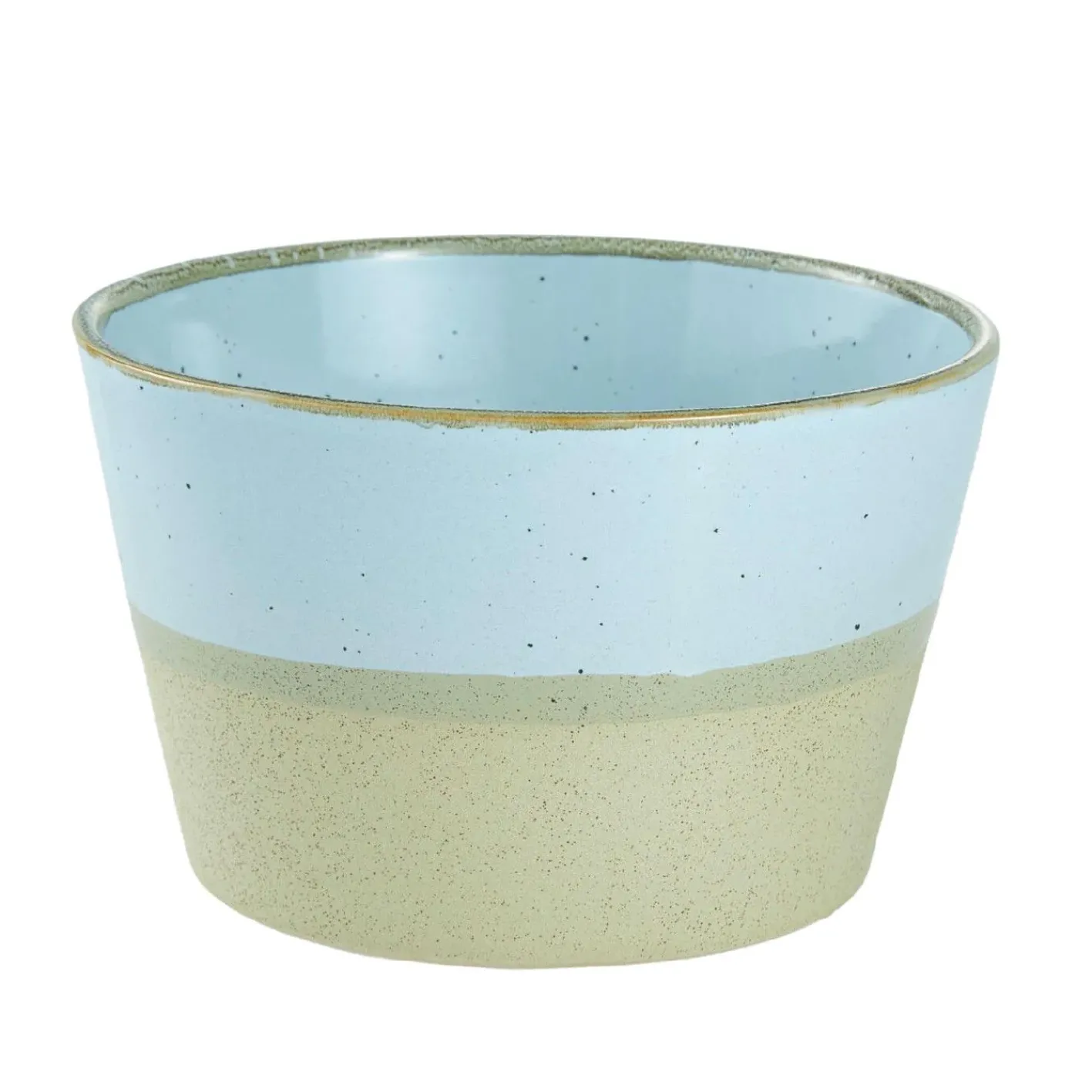 NANU-NANA Küche*Müslischale Rustik, Konisch/blau, 13 Cm