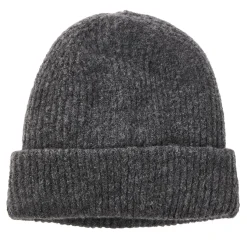 NANU-NANA Fashion*Mütze Uni, Dunkelgrau, 23 Cm