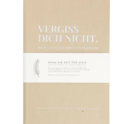 NANU-NANA Kalender & Planer*Notizbuch Achtsamkeit, Vergiss Dich Nicht, Sand