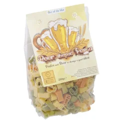 NANU-NANA Geschenkideen|Küche*Nudeln Spruch, Bier-Pasta, 250 G