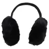 NANU-NANA Fashion*Ohrenwärmer Fluffy XXL, Schwarz