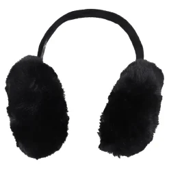 NANU-NANA Fashion*Ohrenwärmer Fluffy XXL, Schwarz