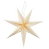 NANU-NANA Weihnachtsdeko*Papierstern, 60 Cm, Verlauf/weiß-gold